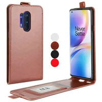 Oneplus 9R 9 8 Pro Vertical Flip Case For Oneplus 8 7 7T Pro Funda Magnetic Full Cover Oneplus8 Pro Oneplus Nord 6 6T 5 5T Bag