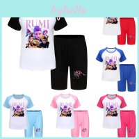 Children Kpop Demon Hunters Athletic Clothing With Polyester Cotton For Outdoor Activities