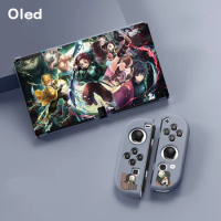 Anime TPU Soft Case NS Switch Protective Shell Cover For Nintendo Switch Oled Game Console Dock TV Case Switch Oled Accessories