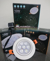 MARCH LED 10W 崁燈 第三代 7燈 投射燈 9.5cm 白光/自然光/黃光 10瓦 9.5公分 好商量~