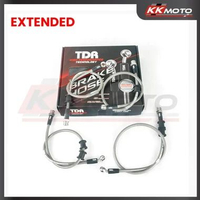 Selang Rem TDR Teflomax - Yamaha XMAX 250 Silver Titanium Extended