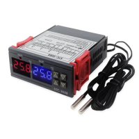 NEW-STC-3008 Dual Digital Incubator Thermostat Display Temperature Controller 12V