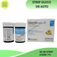 Gluco Dr Auto isi 50 test strip GlucoDr Glucose Gula Darah Strip GlucoDr Auto / Strip gluco Dr auto