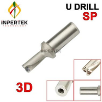 U DRILL 16 3D C25 SP06 LEXEES Holder Milling 16mm Indexable Insert SPMG 06 Mata Bor 16 mm