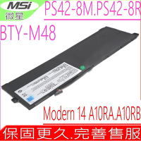 MSI BTY-M48 PS42 電池適用 微星 机械革命 MECHREVO S1-C1 PS42 8M PS42 8RA 8RB 8MO MS-14B3 Modern 14 A10RAS A10RB