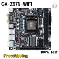 For Gigabyte GA-Z97N-WIFI Motherboard 16GB HDMI PCI-E3.0 LGA 1150 DDR3 Mini-ITX Z97 Mainboard 100% Tested Fully Work