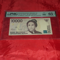 Uang Kuno Indonesia Rp 10000 thn 1998 PMG Cut Nyak Dien