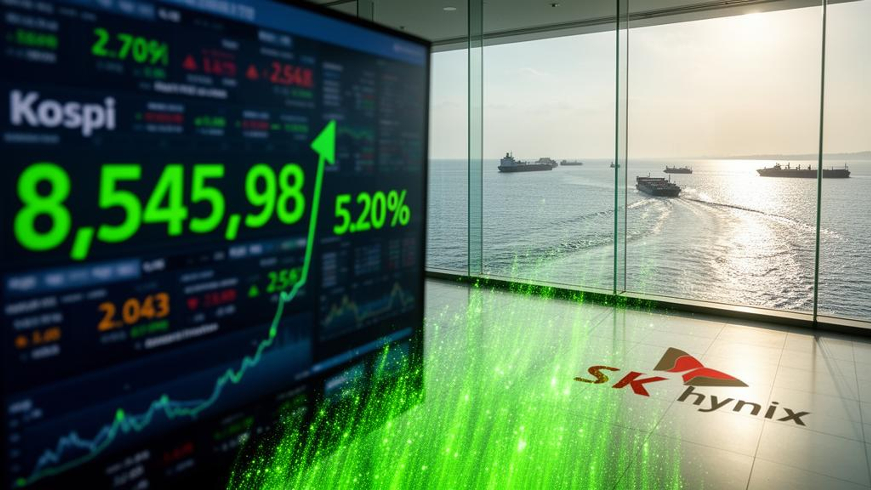 米・イラン停戦合意で韓国KOSPIが5%急騰、8500台を回復 — BigGo 