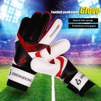 Football Gloves Student Thick Latex Gloves Football Gloves Goalkeeper Gloves Goalkeeper Training Gloves Wear-resistant