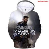 Game Hoodies Men Call Of Duty Warzone Printed Modern Warfare 3d Plus Size Hoodies PUBG Sweatshirt Hot Boys/girls/ki Kids Clothes