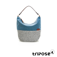 【tripose】漫遊系列桶型手提斜背包(湖畔藍)