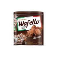 Wafello Kaleng 234g/228g - Wafer Dengan Krim Berbagai Rasa Dan Dikemas Satuan Dalam Kaleng Chocoblas