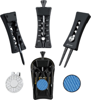 SANDIAN All-in-1 Value Pak Golf Tee Height Adjuster Setter Divot Tool Genuine Carbon Fiber T300 Made