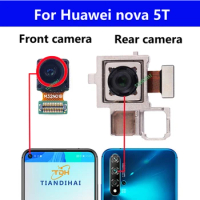 For Huawei Nova 5T Nova5t Front Rear View Back Camera Frontal Main Facing Big Small Selfie Camera Module Flex Cable