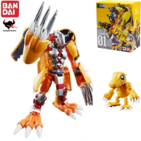In Stock BANDAI Digimon Anime Figures, Monster Digimon, Agumon, Wargreymon, PVC ABS 15CM Action Figure Toys Collection Gift