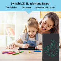 10 Inch LCD Graphics Writing Digital Tablet Portable Electronic Drawing Handwriting Pads For Kids Gift