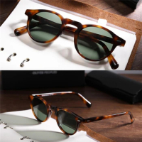 Gregory Peck Yellow Sunglasses Vintage Polarized Sunglasses Women Sun Glasses Round Sunglasses Men Woman Glasses