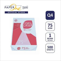 Copy & Laser Kertas Q4 75gr Copier 1 Rim (500 lembar) Kertas HVS