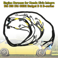 HONDA 適用於本田思域 Integra B16 B18 D16 OBD2 Budget D 和 B 系列的發動機線束