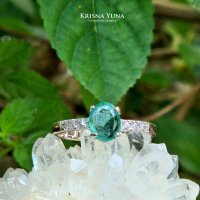 Natural Colombian Emerald Ring