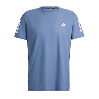 Adidas OWN The Run IN1515 男 短袖 上衣 運動 訓練 健身 慢跑 吸濕排汗 反光 藍白