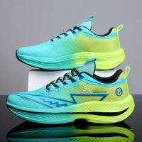 2026 Competitive Running Men's Shoes Shock Absorption Rebound Sports Shoes Lightweight Breathable Ba