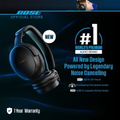 Bose QuietComfort Headphones - Headset Over-Ear dengan Teknologi ANC