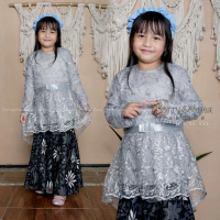 Set Kebaya Anak  Perempuan Umur 5 Tahun-12 tahun/Setelan Kebaya Anak Wisuda Sd/Set Kebaya  Anak Wisu