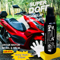 NEW pormula detaling doff 250 mili pengkilap body doff menghitamkan body kasar doff motor. mobil Car