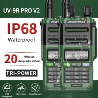 Walkie Talkie PAKET 2 UV9R PRO UV9R PRO UV9R PRO UV-9R PRO 10KM Ht Led Ht Led