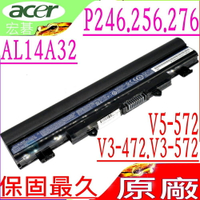 ACER 電池(原廠)-宏碁 電池 AL14A32，E14，E15，E5-411，E5-421，E5-471，E5-511，E5-521，E5-572，E5-572G，EX2509