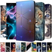 For Samsung Galaxy S24 Ultra Leather Case Magnetic Cases for Samsung S24 Plus S24+ A05s Flip Wallet Funda Stand Book Luxury Para