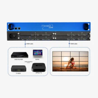 Limited Time Offer Professional Audio Video 2x6 4x4 Video Wall Controller 16 Channels Video Wall Controller 4K 8K