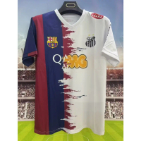 Áo Thi Đấu Đồng Thương Hiệu Barcelona Santos, Số 25-26, Không. Áo Thi Đấu Bóng Đá Ngắn Tay Neymar, B