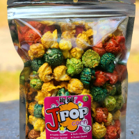 Popcorn JPOP Big Pouch -  Popcorn Caramel - Jagung Import USA - Crunchy Camilan Cup