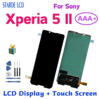 AAA+ For Sony Xperia 5 II LCD Display Touch Screen Digitizer Assembly For Sony X 5ii XQ-AS52 LCD Replacement Part With Tools