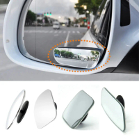Gương Chiếu Hậu Ô Tô, 2 Gói, Gương Điểm Mù HD 360 °, Gương Lồi Có Thể Điều Chỉnh Góc Rộng 360 Độ, Th