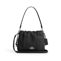 精選★COACH Faye 22 LOGO可拆卸肩帶光滑皮革單肩斜背包(預購)  CT763【母親節禮物★菲尼斯 國際精品3折起 春夏新品 換季下殺】