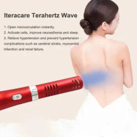 Beauty Physiotherapy Instrument Electric Heating Therapy Blowers Wand Iteracare Terahertz Wave For Beauty And Weight Loss B2c5