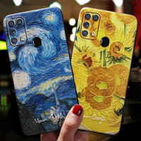 For Samsung Galaxy M51 M31S M31 Prime Cases Cover For Fundas Samsung Galaxy M 31 51 31S Prime 3D Art Starry Night Phone Cases