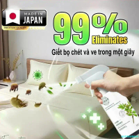 HUOMEIMEI4 Bình xịt diệt ve bọ, rệp giường, mạt bụi KANOO thành phần từ thảo dược tự nhiên. Bình xịt
