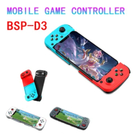 Wireless Mobile Phone Gaming Controller for D3 with 3D Joystick Type-C Support for IOS/Android/PS4/Switch/PC Telescopic Gamepad