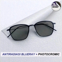 [BLUECROMIC NIGHT DRIVE UV420 PROTECTION] KACAMATA ANTI RADIASI BLUERAY PHOTOCROMIC SUPERSIN BISA RE