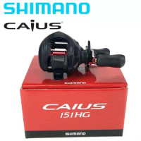 Original Shimano Caius Baitcasting Low Profile Fishing Reel 3+1BB 7.2:1 HAGANE BODY