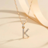 S-394 COD  HURUF PERHIASAN TITANIUM TREND FASHION WANITA BEST QUALITY PREMIUM tiffany sambungan & ra