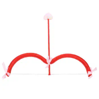 Cupid Bow Arrow Cupid Cosplay Costume Valentine’ S Day Children Cupid Cosplay Accessory Cupid Bow Arrow Performance Supplies