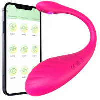 Sex Toy Vibrator Adult Toys-Remote Vibrator with App Control Vibrator, G Spot Vibrator, 9 Kinds of Strong Vibration, Waterproof