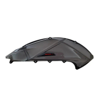 【KOSO】高效率空濾外蓋 V2(六代勁戰/FORCE 2.0/AUGUR/BWS 水冷/N-MAX 2020空濾蓋 顏色：透明燻黑)