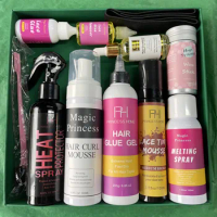 Lace Tint Mousse Spray hair heat spray melting spray lace glue wax stick hair styling hair growth oil