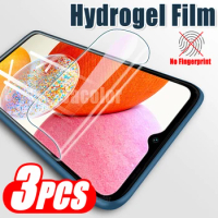 3PCS Full Cover Hydrogel Film For Samsung Galaxy A14 5G A54 A34 A24 4G Protection Sansumg A 54 24 34 14 5 4 G Screen Protector